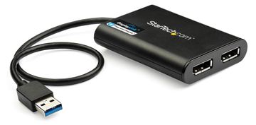 StarTech.com USB to Dual DisplayPort Adapter - 4K 60Hz - USB 3.0 (5Gbps) von LumaTech