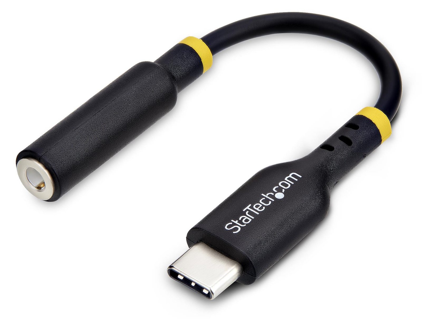 StarTech.com USB-C Audio Adapter to 3.5mm TRRS Jack, Headphone Aux Dongle