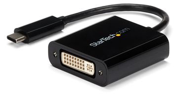 StarTech.com USB-C auf DVI Adapter - USB Type-C DVI Konverter für MacBook, ChromeBook Pixel oder andere USB-C Geräte von LumaTech