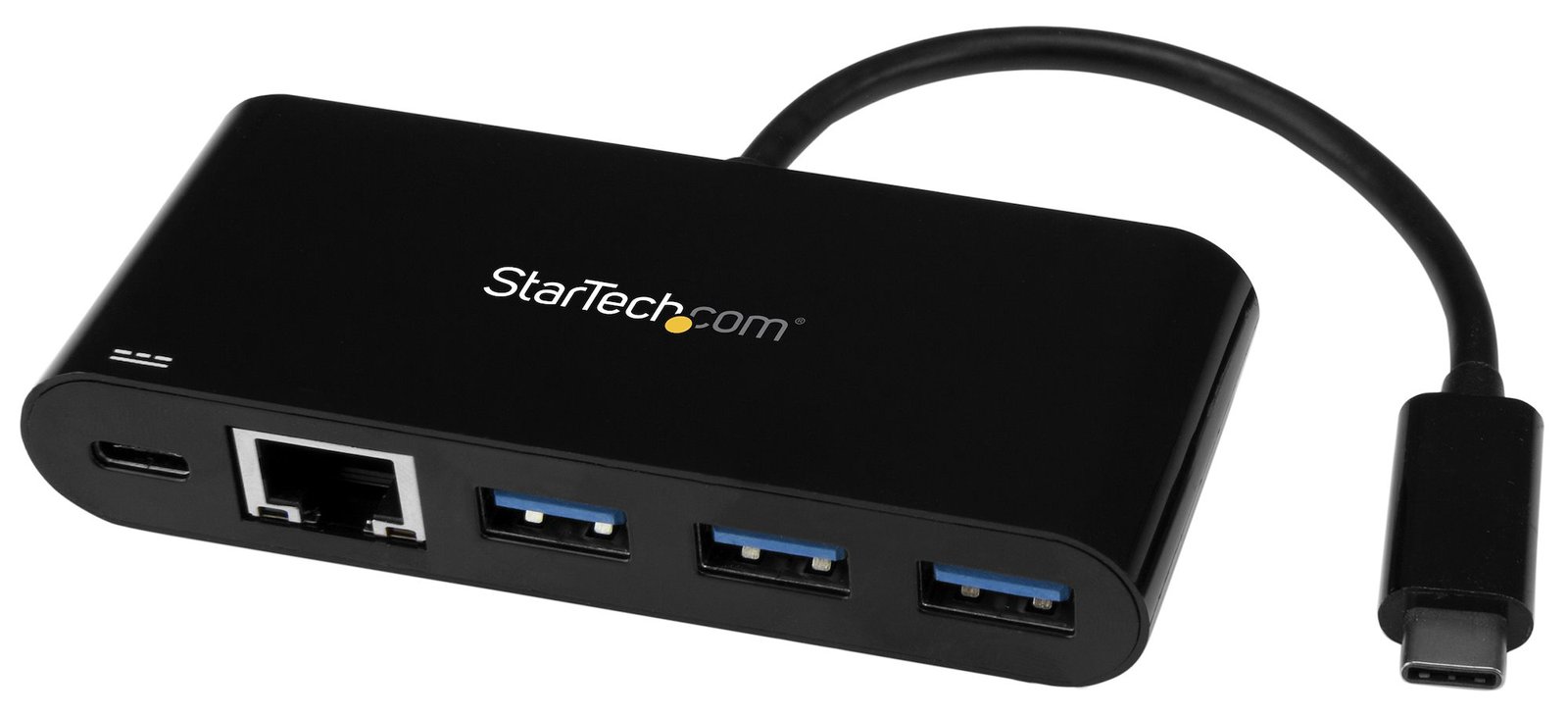 StarTech.com USB-C auf Ethernet Adapter mit 3 Port USB 3.0 Hub und Stromversorgung