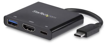 StarTech.com USB-C auf HDMI Adapter - 4K 30Hz - Thunderbolt 3 kompatibel - mit Power Delivery (USB PD)