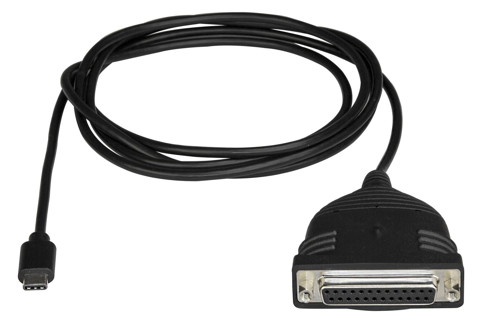 StarTech.com USB-C auf Parallel Druckerkabel - USB zu DB25 - Druckerkabel Adapter - USB C Druckerkabel - Bus Powered