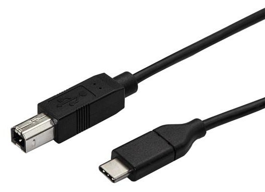 StarTech.com USB-C auf USB-B Druckerkabel - St/St - 0,5m - USB 2.0 - USB C zu USB B Kabel - USB Typ C Druckerkabel