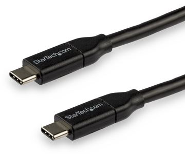 StarTech.com USB-C auf USB-C Kabel mit 5A Power Delivery - St/St - 3m - USB 2.0 - USB-IF zertifiziert von LumaTech