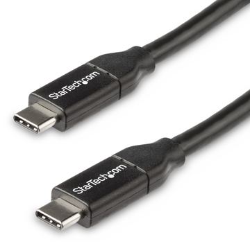 StarTech.com USB-C auf USB-C Kabel mit 5A Power Delivery - St/St - 50cm - USB 2.0 - USB-IF zertifiziert von LumaTech