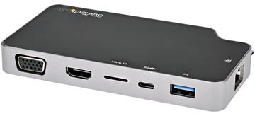 StarTech.com USB-C Multiport Adapter - USB-C auf 4K HDMI oder VGA mit 100W Power Delivery Pass-Through von LumaTech