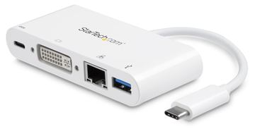 StarTech.com USB-C Multiport Adapter für Laptops - mit Stromversorgung (USB PD) von LumaTech