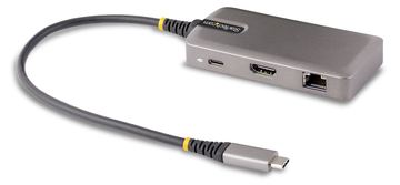 StarTech.com USB-C Multiport Adapter, 4K 60Hz HDMI w/HDR, 2-Port 5Gbps USB 3.0 Hub, 100W Power Delivery Pass-Through von LumaTech