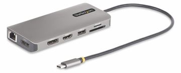 StarTech.com USB-C Triple-Monitor Multiport Adapter, HDMI/DP/Card Reader von LumaTech