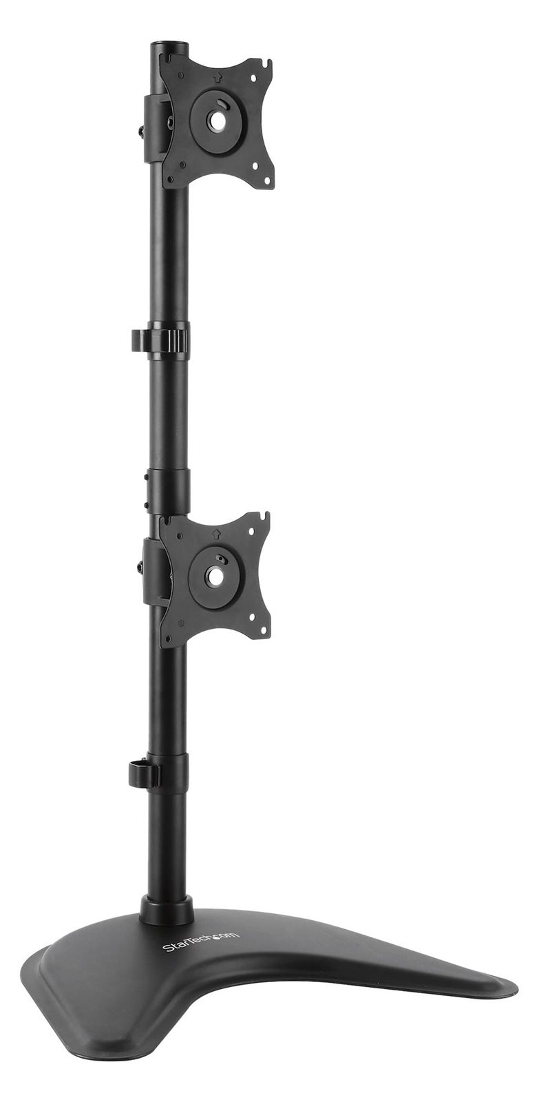 StarTech.com Vertikale Dual Monitorhalterung - Heavy Duty Stahl - Für VESA Monitore bis zu 27 Zoll