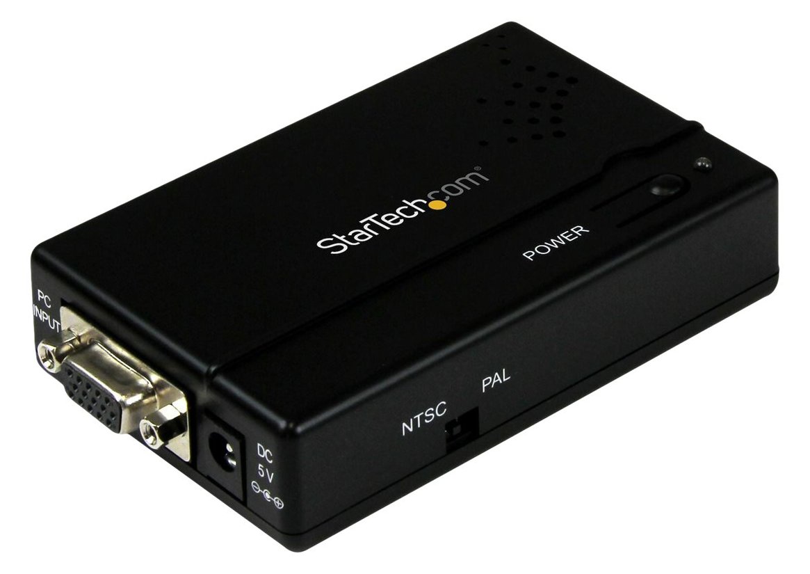StarTech.com VGA auf Composite oder S-Video Konverter / Adapter bis zu max. 1600x1200