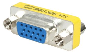 StarTech.com VGA HD15 Gender Changer - Bu/Bu - VGA Koppler - VGA-Gender Changer - HD-15 (VGA) von LumaTech