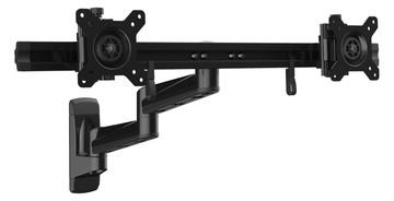 StarTech.com Wandmontage Dual Monitorarm - Drehbar - Zweifach Monitorhalter - Für zwei 15 bis 24 Monitore von LumaTech