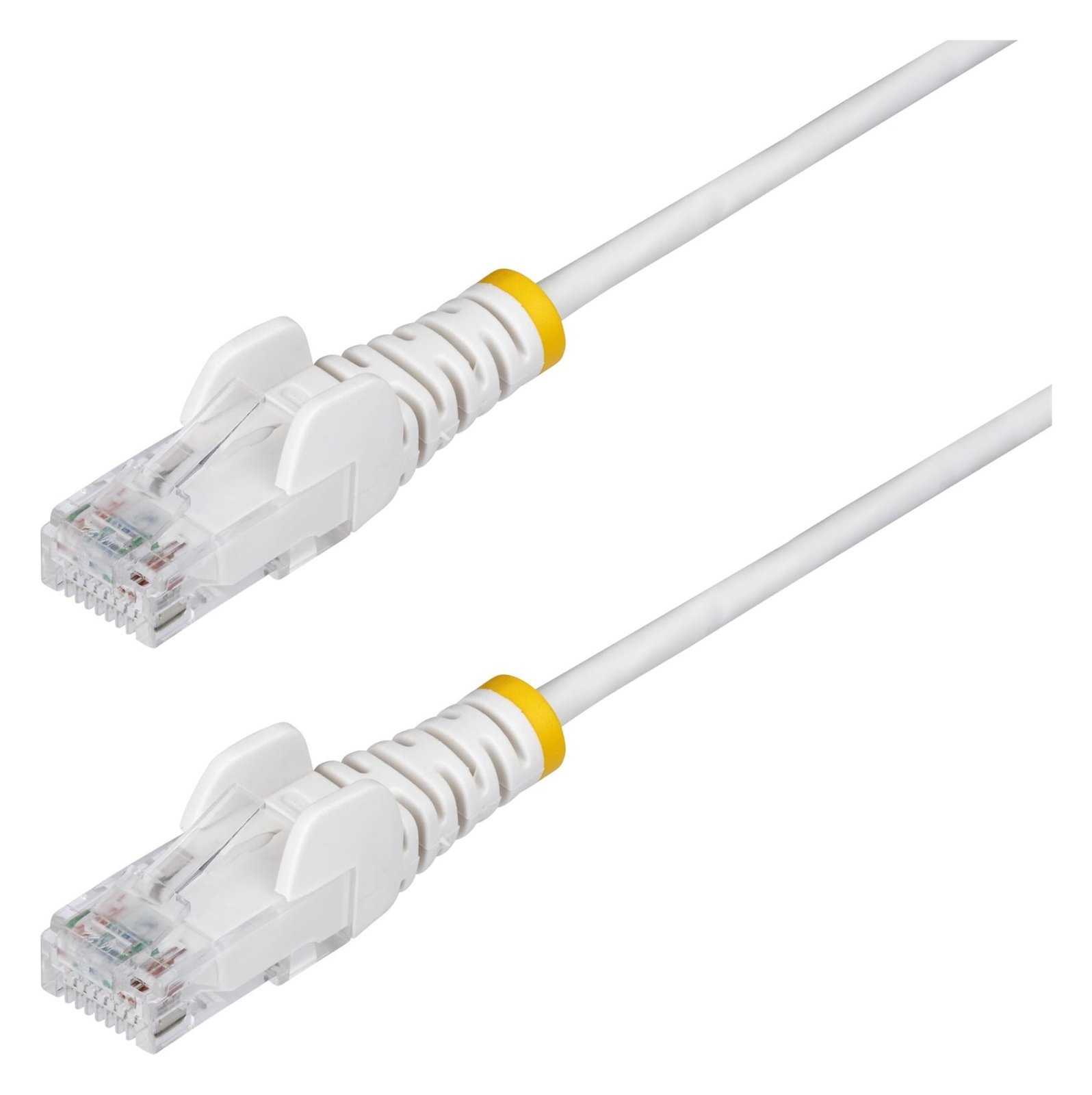 StarTech.com White Slim Cat6 Ethernet Cable - Kabel - Netzwerk