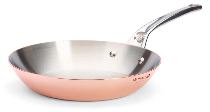 de BUYER 6224.24 - Rund - Allzweckpfanne - Edelstahl - Keine Beschichtung - Halogen - Induktion - Versiegelte Platte, Ansicht 2
