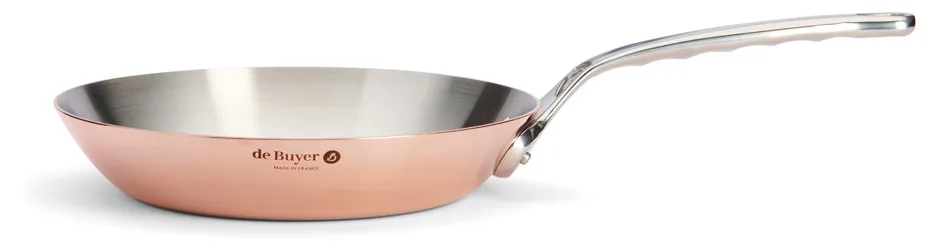 de BUYER 6224.24 - Rund - Allzweckpfanne - Edelstahl - Keine Beschichtung - Halogen - Induktion - Versiegelte Platte, Ansicht 3