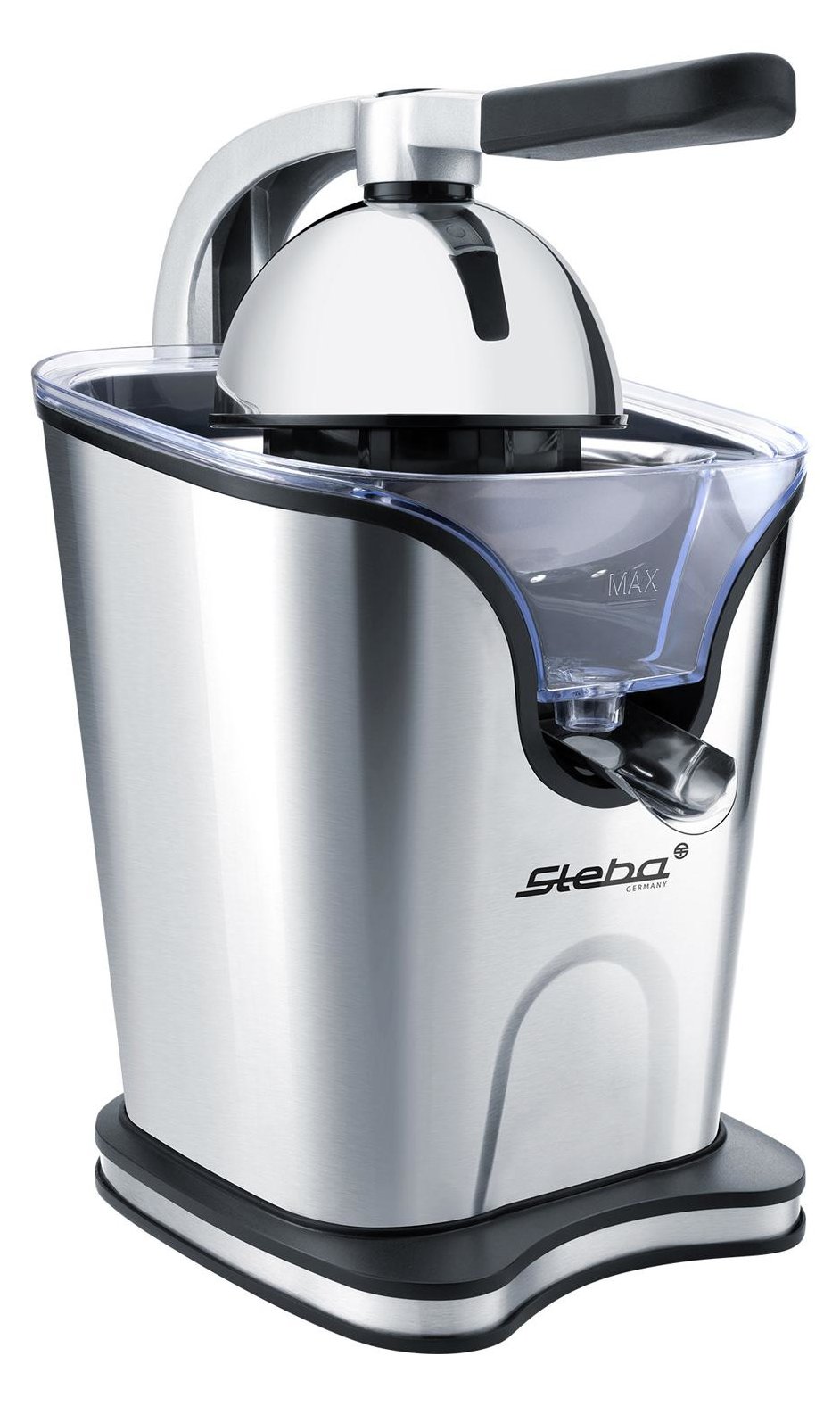 Steba ZP 3 - Zitruspresse - 100 W - Edelstahl/Schwarz