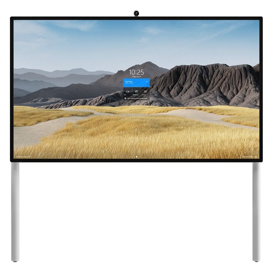 steelcase Roam Collection - Klammer - für interaktives Whiteboard - Artic White, Microsoft Gray