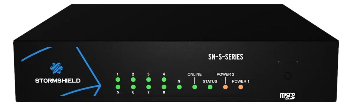 Stormshield Appliance SN-S-Series 8x2.5 GbE interfaces+ 1 SFP cage+ activation key