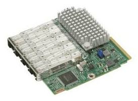 Supermicro AOC-MTG-I4S - Eingebaut - Kabelgebunden - Faser - 100000 Mbit/s - Grün - Silber von LumaTech