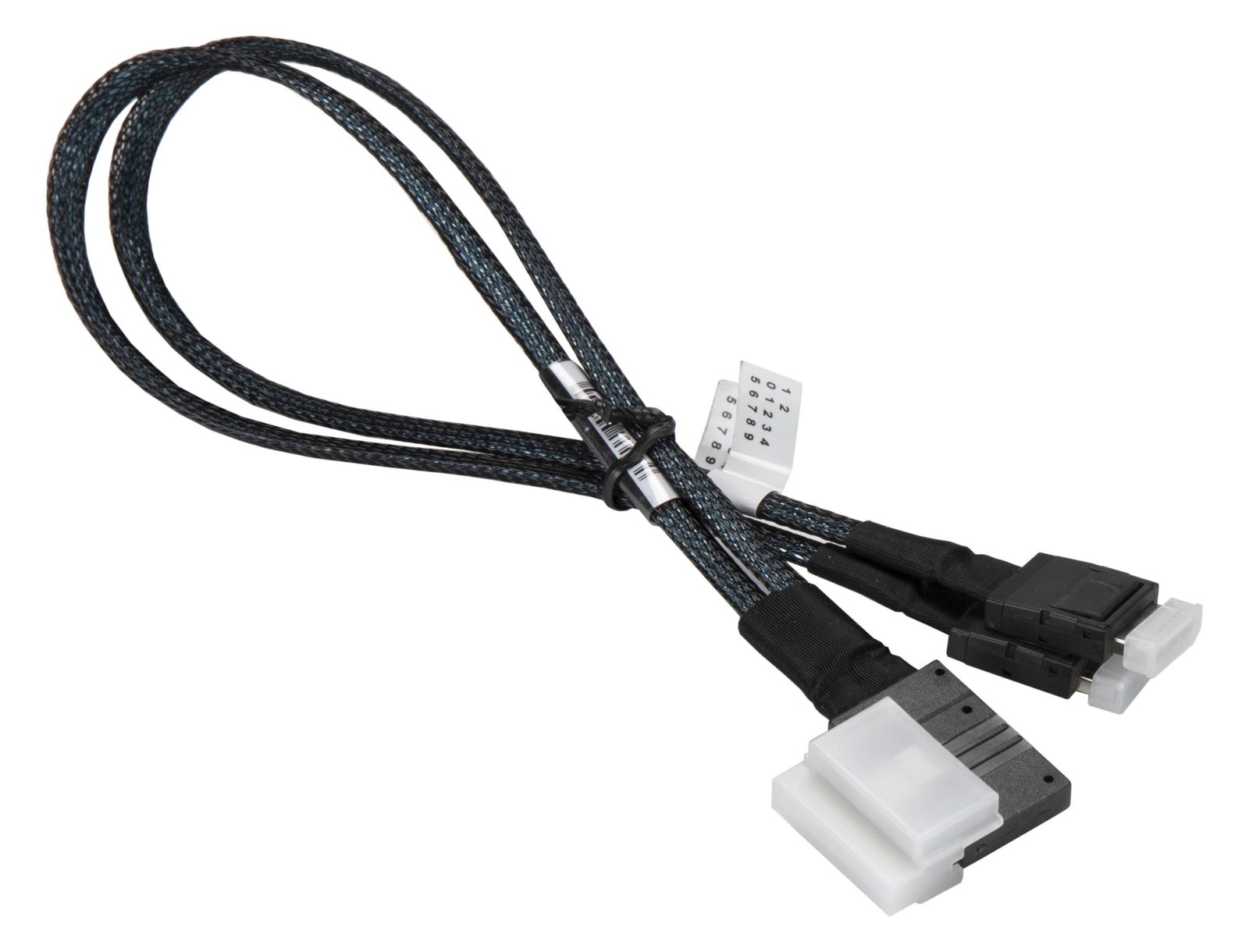 Supermicro CBL-SAST-0388L-02 - SATA- / SAS-Kabel - mit Sidebands - Mini SAS (SFF-8087) von LumaTech