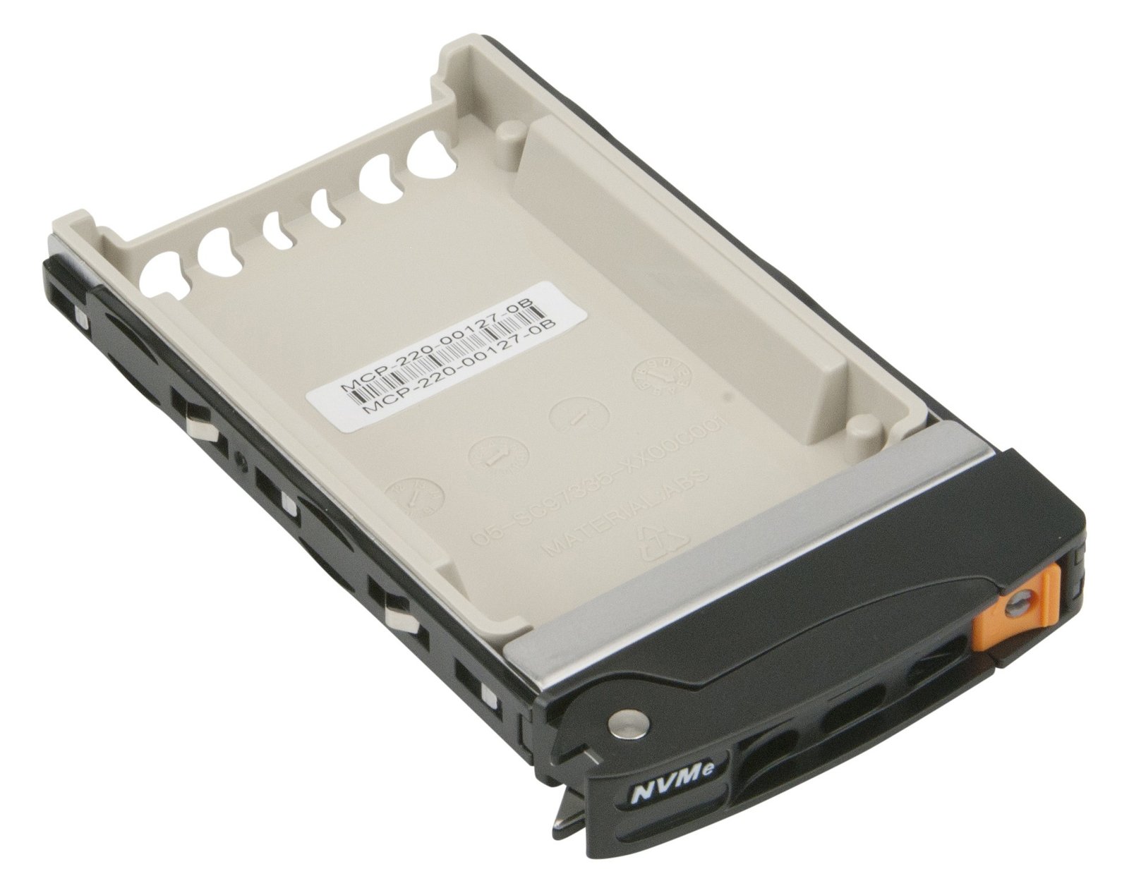 Supermicro Festplattenfach - Schwarz, orange