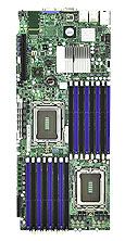 Supermicro H8DGT-HF - Motherboard - Socket G34 - proprietär, 6.8x16.6 - 2x AMD 940 von LumaTech