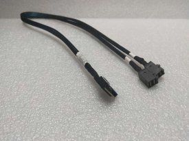 Supermicro Internes SAS-Kabel - Slim SAS x8 zu 4 x Mini SAS HD von LumaTech