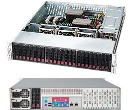Supermicro SC216 BAC-R920LPB - Rack-Montage 2U