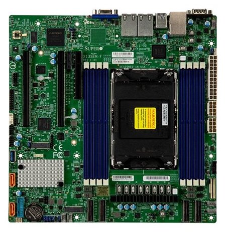 Supermicro X13SEM-F - Motherboard - micro ATX - LGA4677 Socket-E - Intel C741 Chipsatz