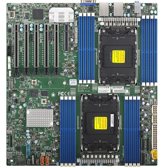 Supermicro MBD-X13DAI-T, Intel, LGA 4677 (Socket E), E-ATX
