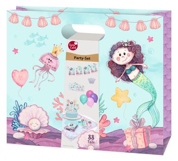 Susy Card 40050584 - Dekoration - Mehrfarbig - Mottoparty - Beide Geschlechter - Mermaid - 88 Stück(e) von LumaTech
