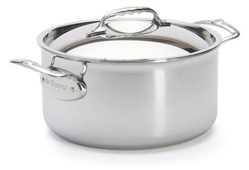 de BUYER AFFINITY - Schmortopf mit Deckel - 24 cm diameter x 12 cm von LumaTech