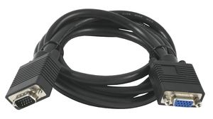 Synergy 21 S215299 - 30 m - VGA (D-Sub) - Mini-VGA - Männlich - Weiblich - Schwarz von LumaTech