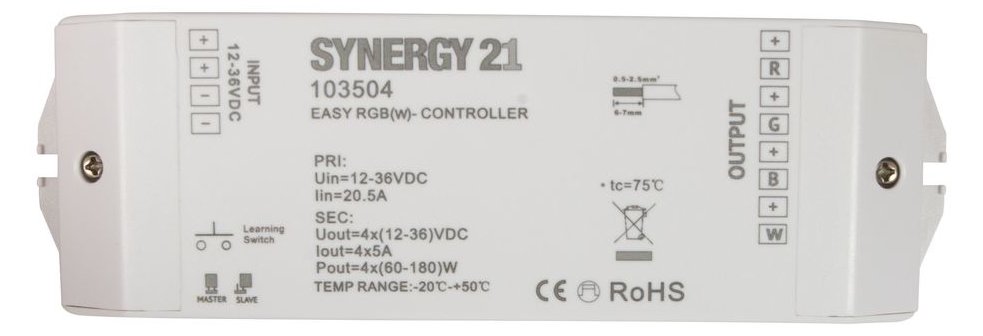 Synergy 21 S21-LED-SR000085 868.3MHz Weiß Smart-Home-Empfänger