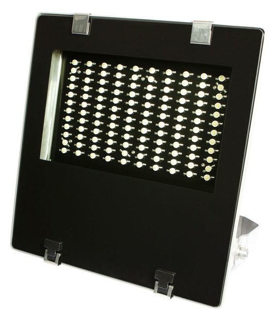 Synergy 21 S21-LED-TOM00920 100W LED A+ Schwarz - Silber Flutlicht