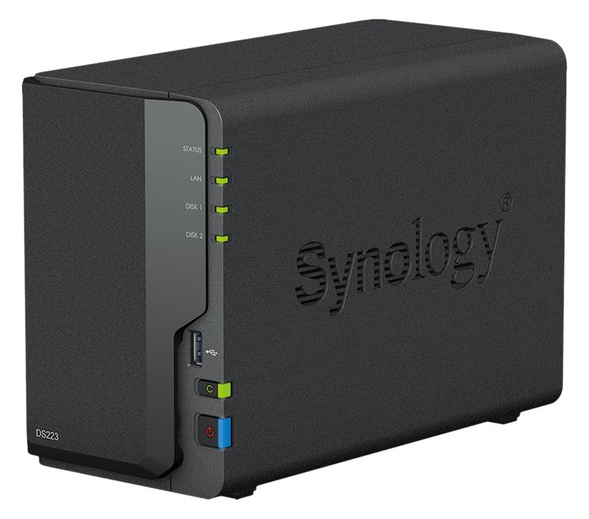 Synology Disk Station DS223 - NAS-Server - 2 Schächte