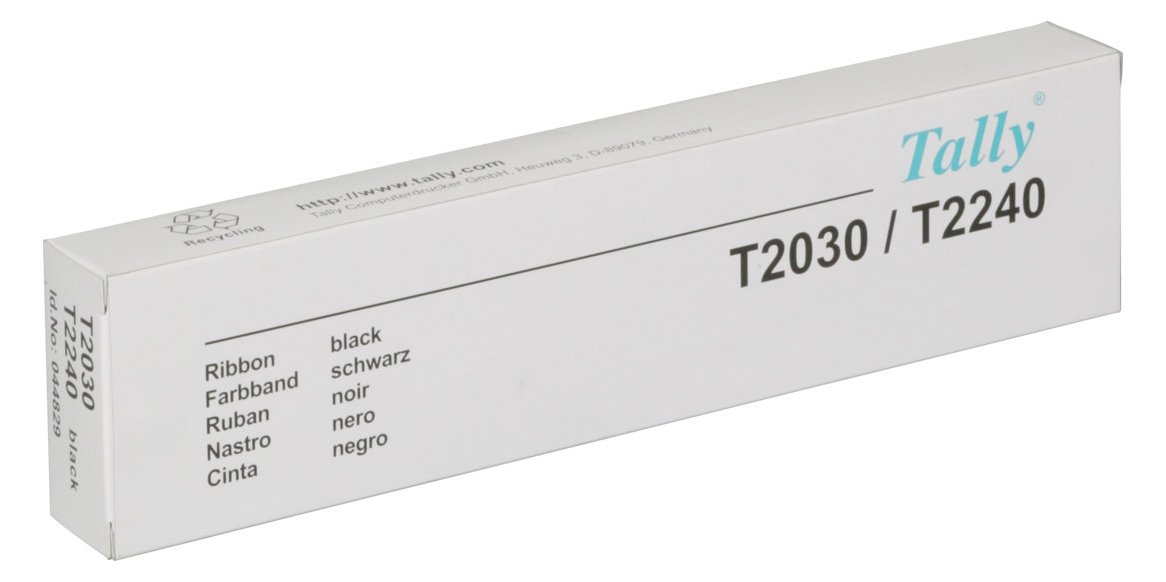 TallyGenicom Schwarz - Farbband - für Tally T2240, T2240/24, T2240/9