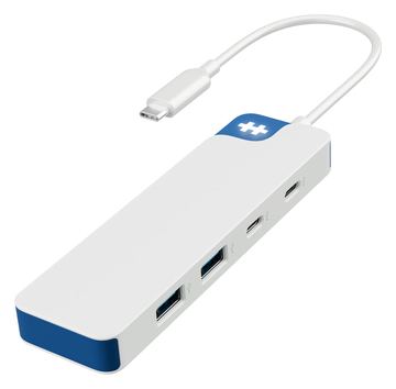 Targus Hyper HyperDrive Flex USB-C Hub Blue - Hub - 4-Port von LumaTech