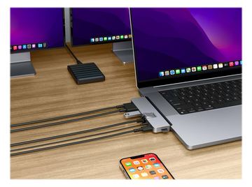 Targus HyperDrive DUO Pro - Dockingstation - USB-C x 2 von LumaTech