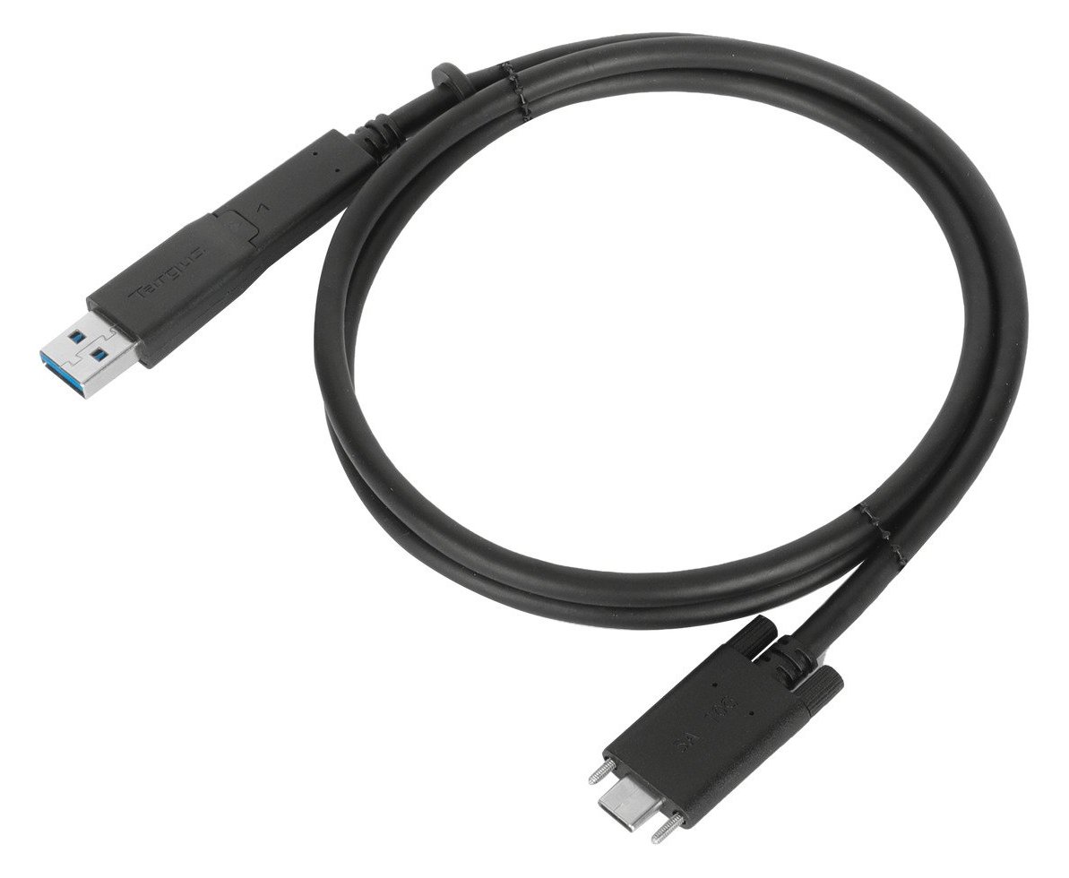 Targus USB-Kabel-Kit - Daumenschrauben - Schwarz