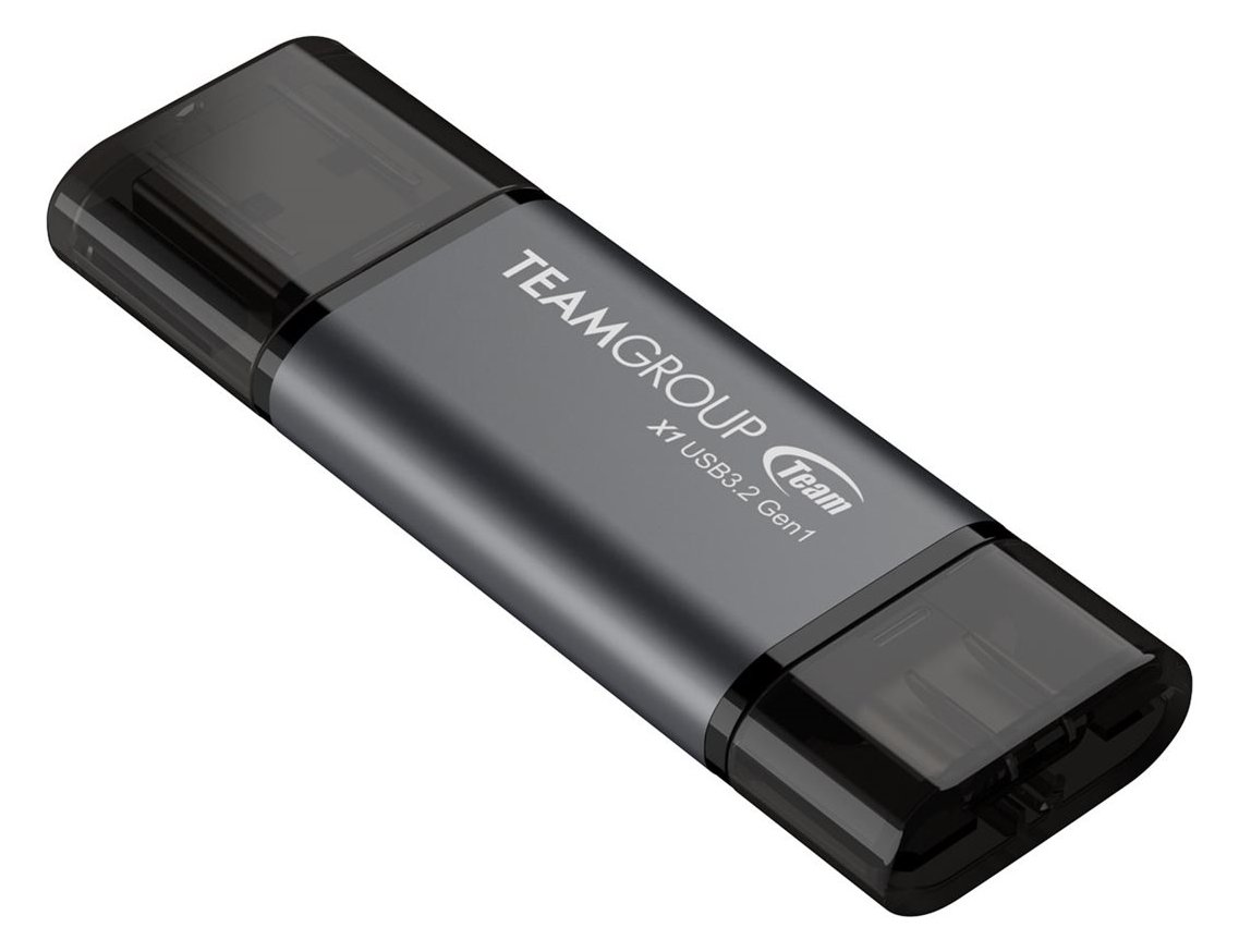 Team Group Stick Team X1 128GB USB 3.0 dual drive - USB-Stick - 128 GB