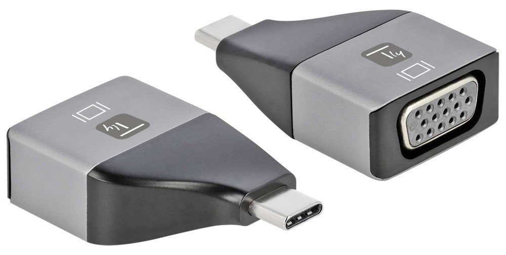 Techly Adapter USB-C M to VGA F - Adapter - Digital/Daten