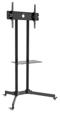 Techly Aufstellung - für Flachbildschirm - Schwarz - Bildschirmgröße: 76.2-165.1 cm (30-65) von LumaTech