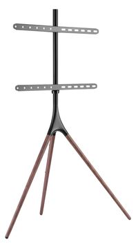 Techly Aufstellung - Stativ - für Flachbildschirm - Dark Walnut - Bildschirmgröße: 114.3-165.1 cm (45-65) von LumaTech