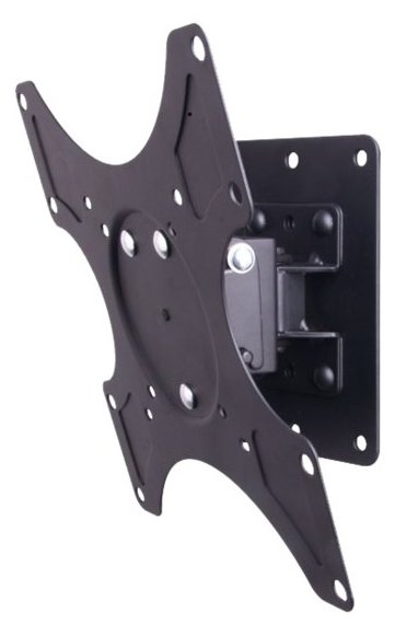 Techly Befestigungskit (Wandhalterung) für flat panel - Schwarz - Bildschirmgröße: 48.3-94 cm (19-37)