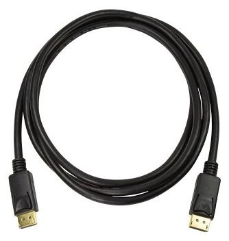 Techly DisplayPort 1.4 Anschlusskabel, St./St., 3m, schwarz von LumaTech