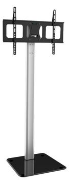 Techly Floor Support - Aufstellung für LCD-Display - Aluminium - Schwarz, Silber - Bildschirmgröße: 81.3-177.8 cm von LumaTech