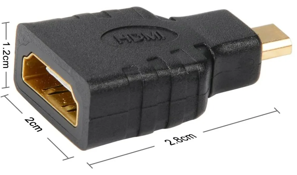 Techly HDMI-Adapter - mikro HDMI männlich zu, Ansicht 4