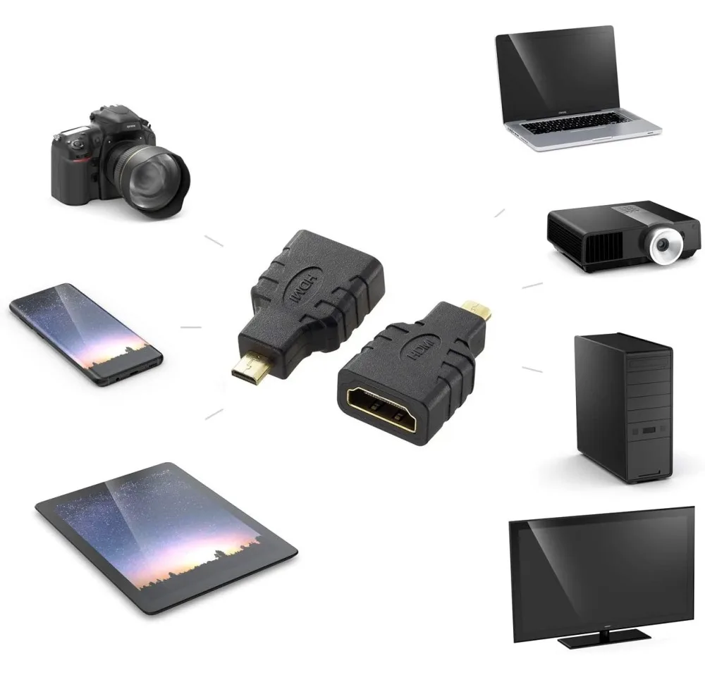 Techly HDMI-Adapter - mikro HDMI männlich zu, Ansicht 5
